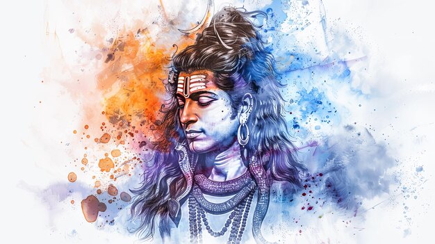 lord shiva paintings