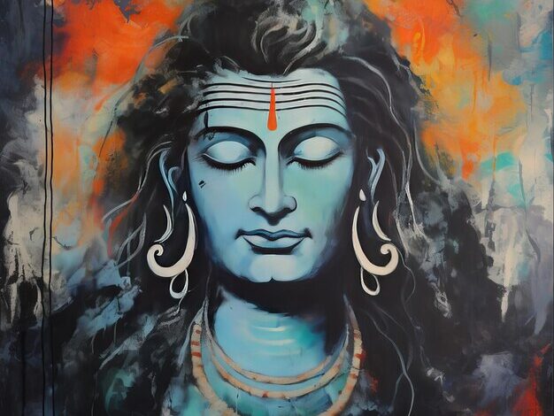 lord shiva paintings